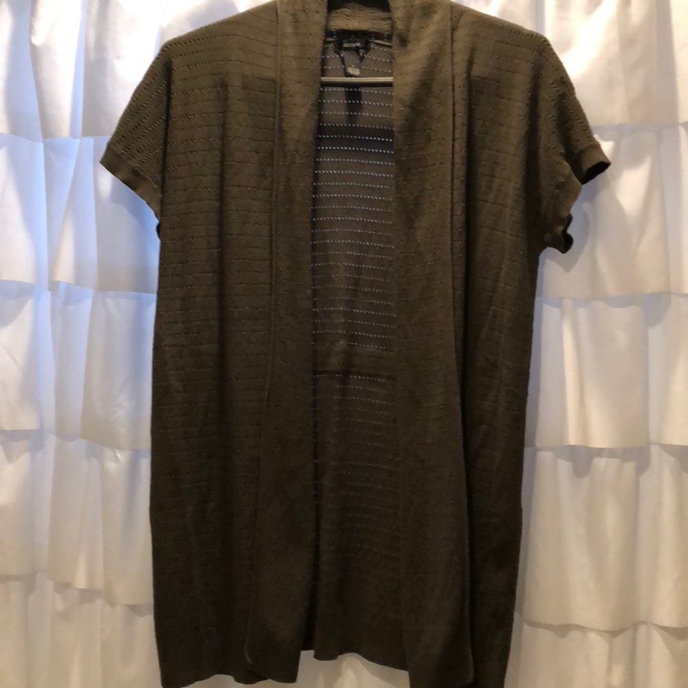 Alfani Greyish Green SS Long Sweater!